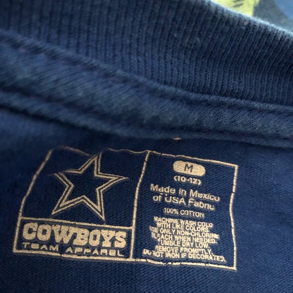 Dallas Cowboys Marvell Hulk T-Shirt Biys Size 10-12 - Picture 3 of 4